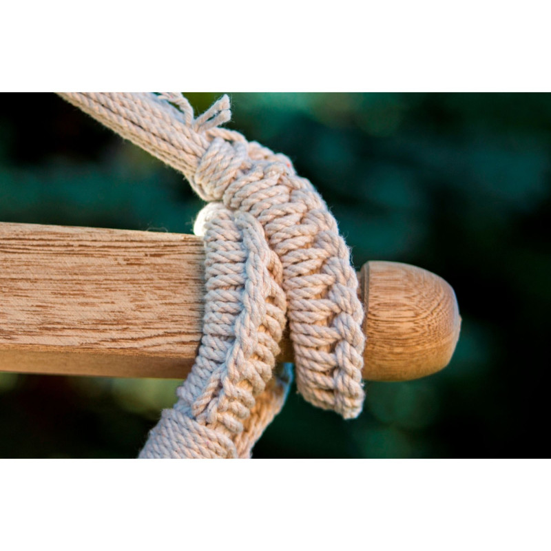 Potenza Medelin L Hängesessel  Hängesitz mit Gazela Gestell B&W