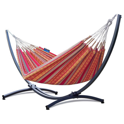 Potenza Outdoor Hängematte Mit Gestell Für 2 Personen Pereira Baumwolle