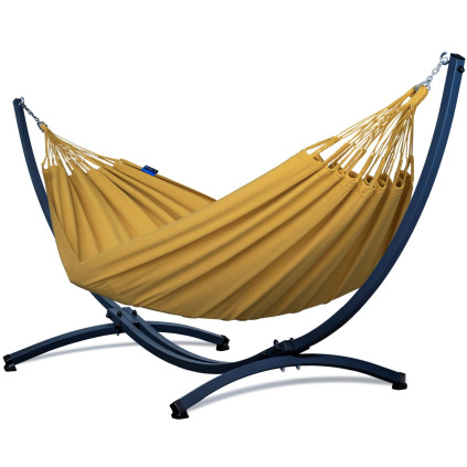 Potenza Merida Hängematte mit Verzinkter Gestell für 2 Personen, 220x160, 220kg