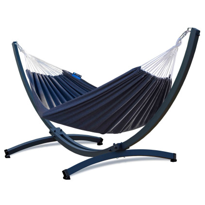 Potenza 350 kg Outdoor Hängematte mit Gestell bis zu 3 Personen XXL Tytan