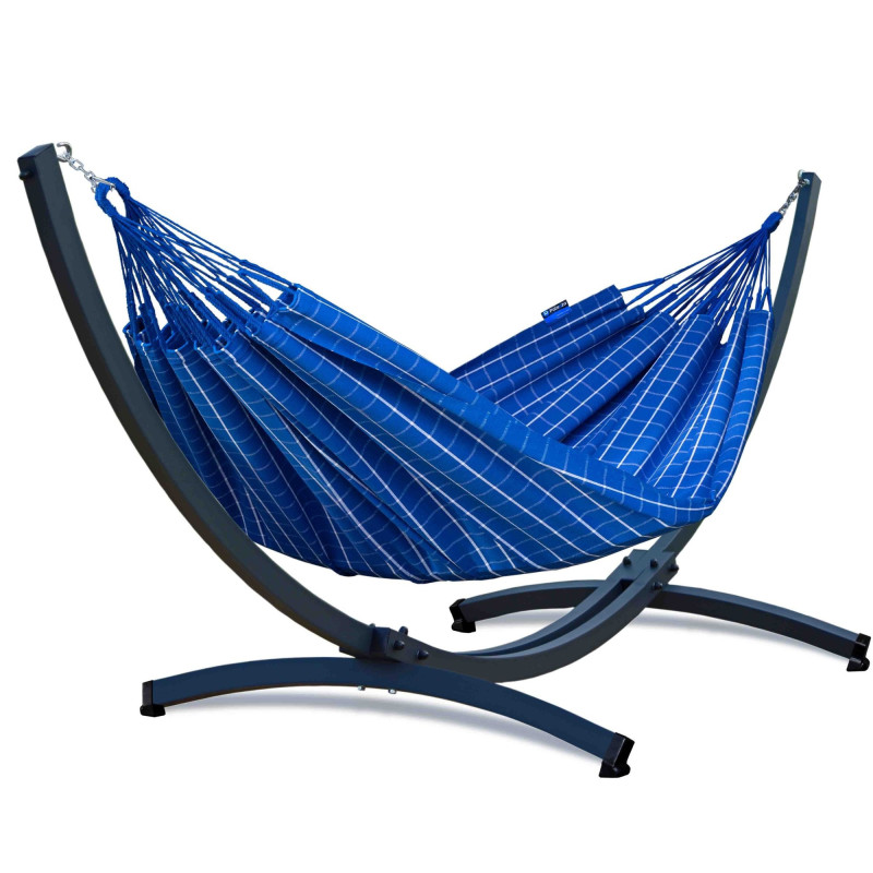 Potenza Catargo Hängematte mit Tytan Gestell für 2 Personen, Hängematte