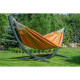 Potenza Morena Hängematte mit Tytan Gestell – 220kg für 2 Personen I Hängematte - 230x160, 220kg I Kurkuma