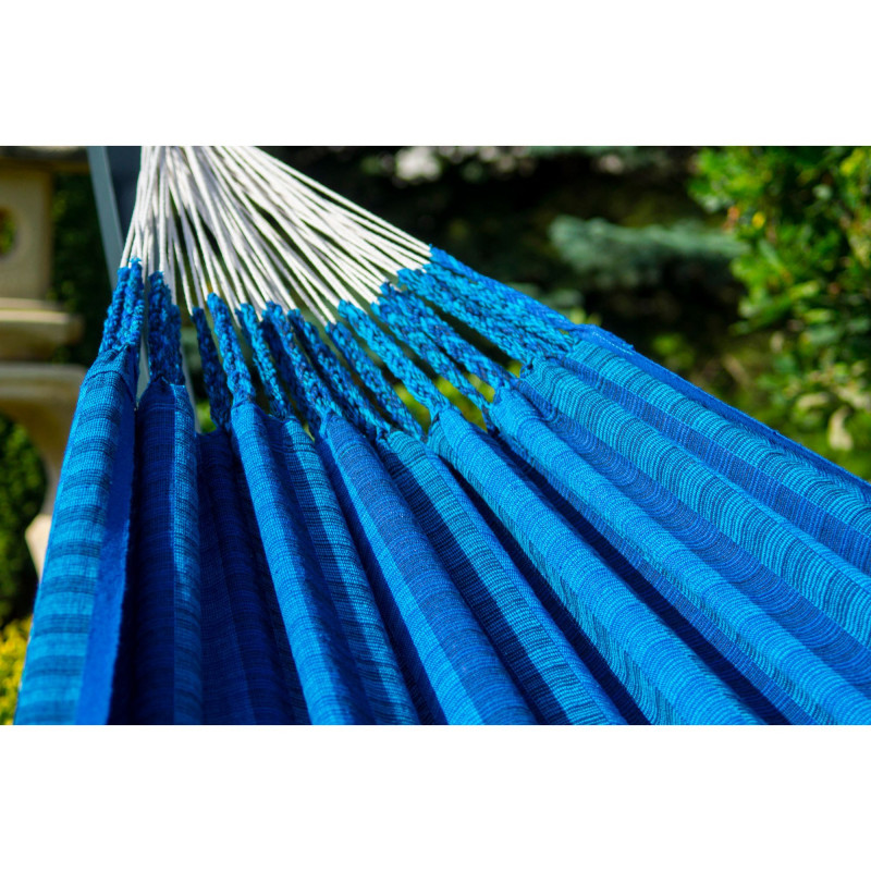 Potenza Morena Hängematte mit Tytan Gestell – 220kg für 2 Personen I Hängematte - 230x160, 220kg I Ozean