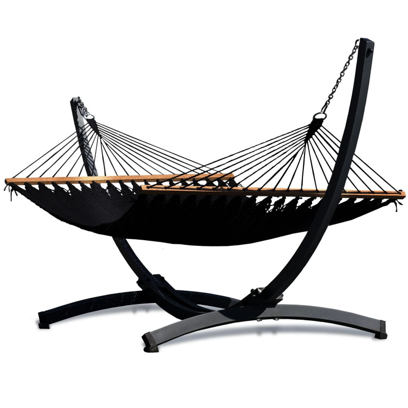 Potenza Barbados Stabhängematte mit Verzinkter Tytan Gestell bis 350kg