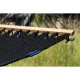 Potenza Barbados Stabhängematte mit Verzinkter Tytan Gestell bis 350kg I Hängematte 210x140, 200kg Schwarz