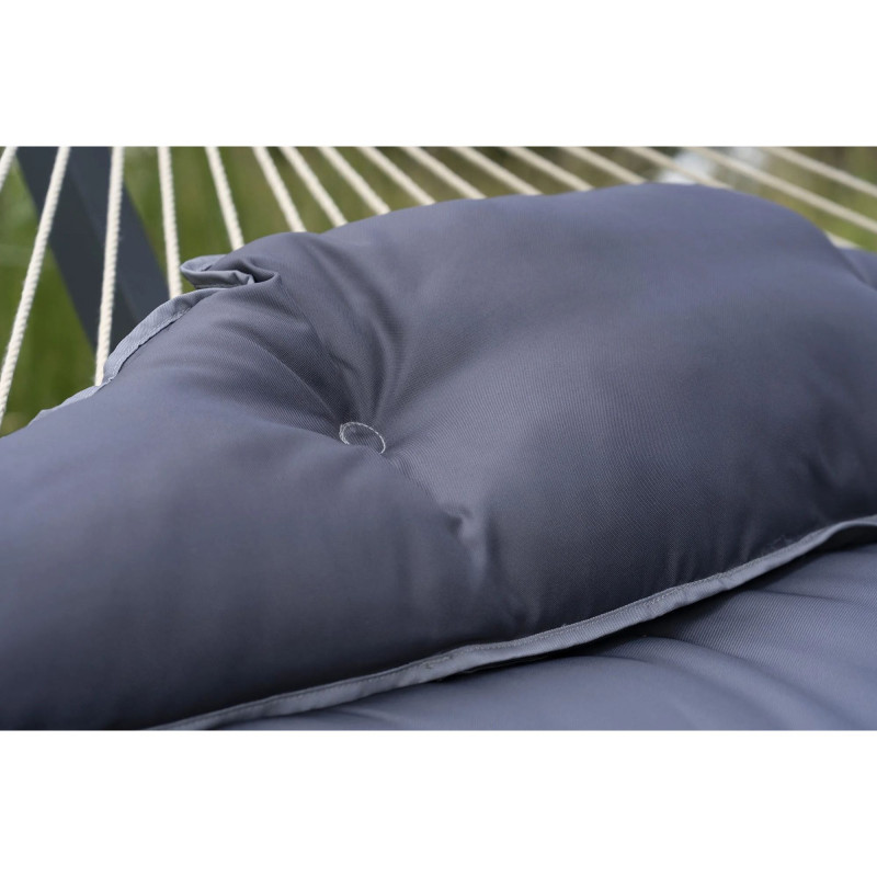 Atlanta Stabhängematte - Wolkenbett mit rostfreiem Aluminiumrahmen