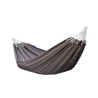 Potenza Medelin Double Hängematte 230 x 160 cm, Belastbarkeit bis 200 kg, 100% Baumwolle I Pekan