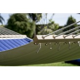 Potenza Outdoor Panama Hängematte 210 x 140 cm, Belastbarkeit bis 200 kg |Blau