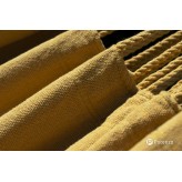 Potenza Merida Hängematte 220 x 160cm, Belastbarkeit bis 220 kg, 100% Baumwolle I Golden