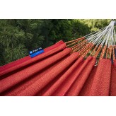 Potenza Medellin Double Hängematte mit Tytan Gestell für 2 Personen, Hängematte- 230x160, 200kg I Cocoon - Chilli