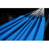 Potenza Medelin Hängematte 220 x 140 cm, Belastbarkeit bis 160 kg, 100% Baumwolle I Blau
