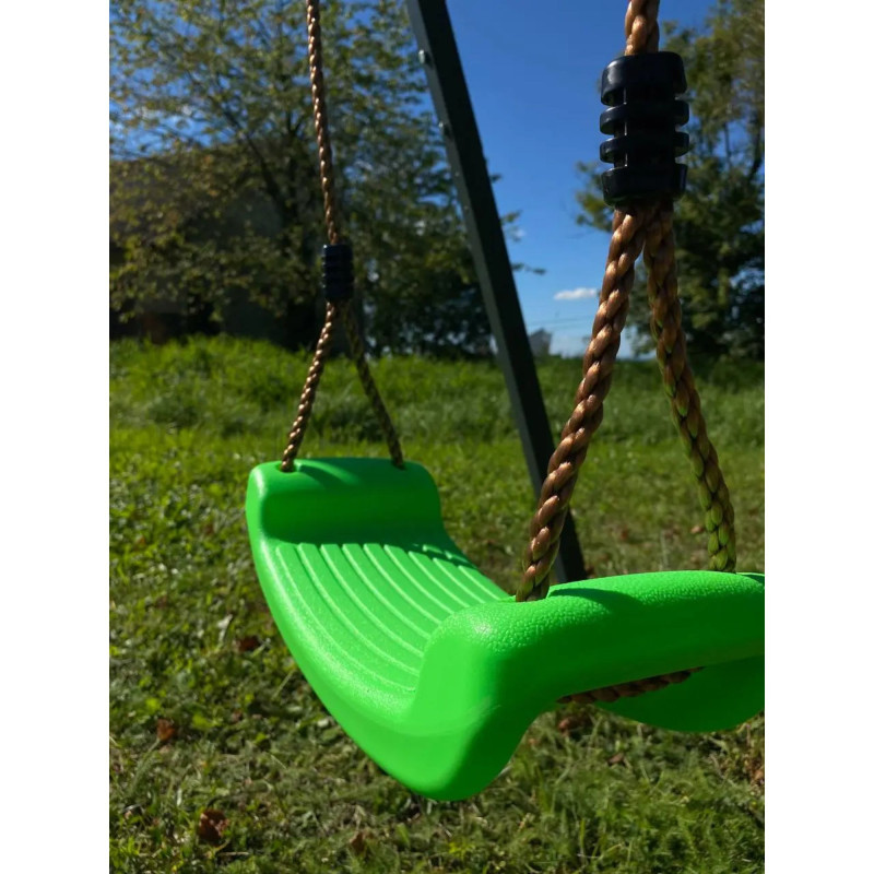 Schaukel-Sitz , verstellbares Schaukel-Brett I KinderSchaukel I Grün