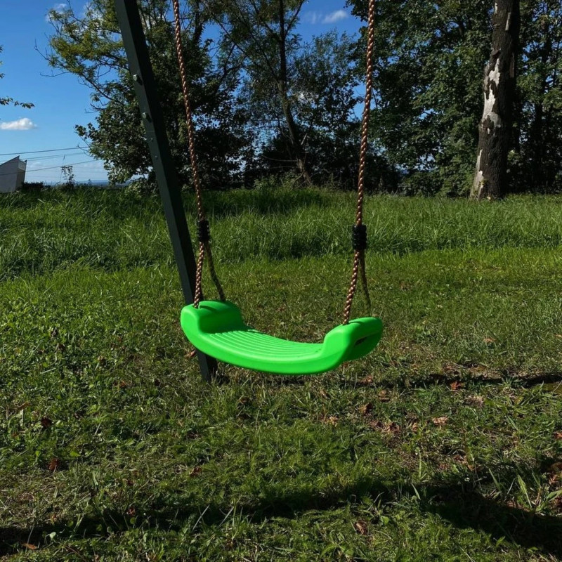 Schaukel-Sitz , verstellbares Schaukel-Brett I KinderSchaukel I Grün
