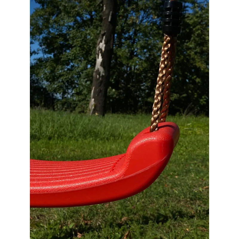 Schaukel-Sitz , verstellbares Schaukel-Brett I KinderSchaukel I Rot