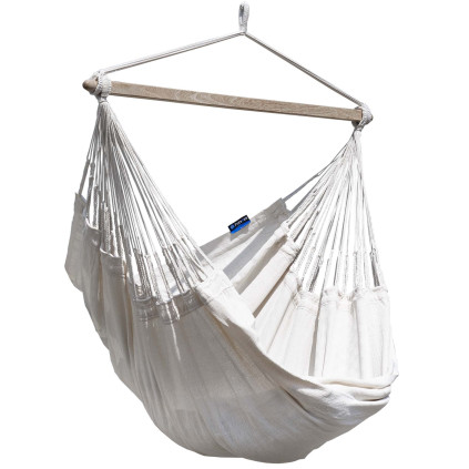 Potenza Hängesessel 160x115 cm, Medelin L Hängestuhl , Hängesitz bis 120 kg I Creme