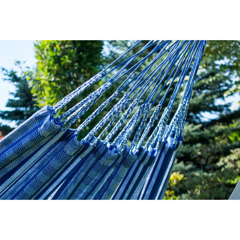 Potenza Pereira Hängematte 230x160 cm, Belastbarkeit bis 200 kg, 100% Baumwolle I  Baltica