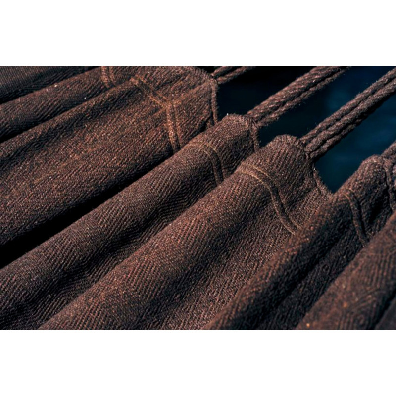 Potenza Medelin Double Hängematte 230 x 160 cm, Belastbarkeit bis 200 kg, 100% Baumwolle I Coffee
