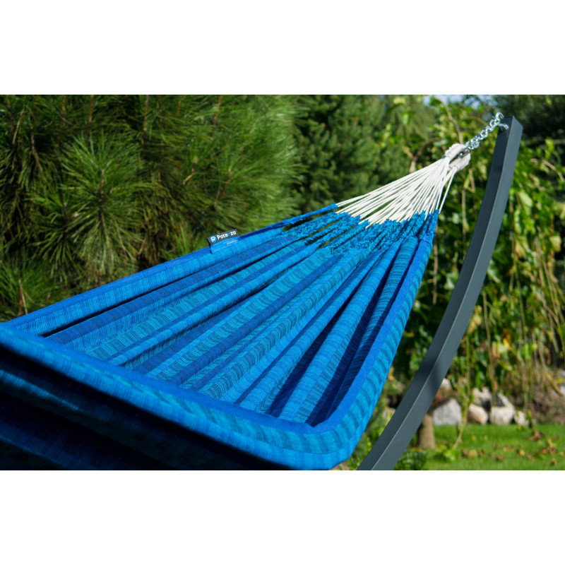 Potenza Morena Hängematte 230 x 160 cm, Belastbarkeit bis 220 kg, 100% Baumwolle I