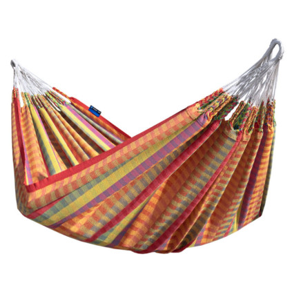 Potenza Morena Hängematte 230 x 160 cm, Belastbarkeit bis 220 kg, 100% Baumwolle I Opal