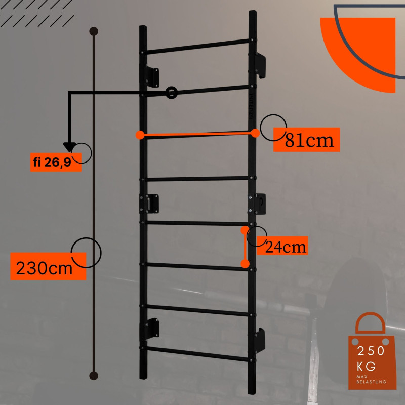 ¿Busca material deportivo para su hogar? Escalera metálica de entrenamiento